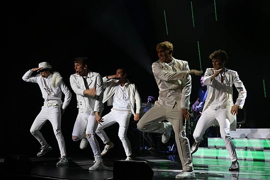 Deutsches Theater 2017: Welturaufführung von "Boybands Foever" vom 03.10.-15.10.2017 - Die Show über das faszinierendste Musikphänomen der Welt. Buch und Regie: Thomas Hermanns (©Foto:Martin Schmitz)